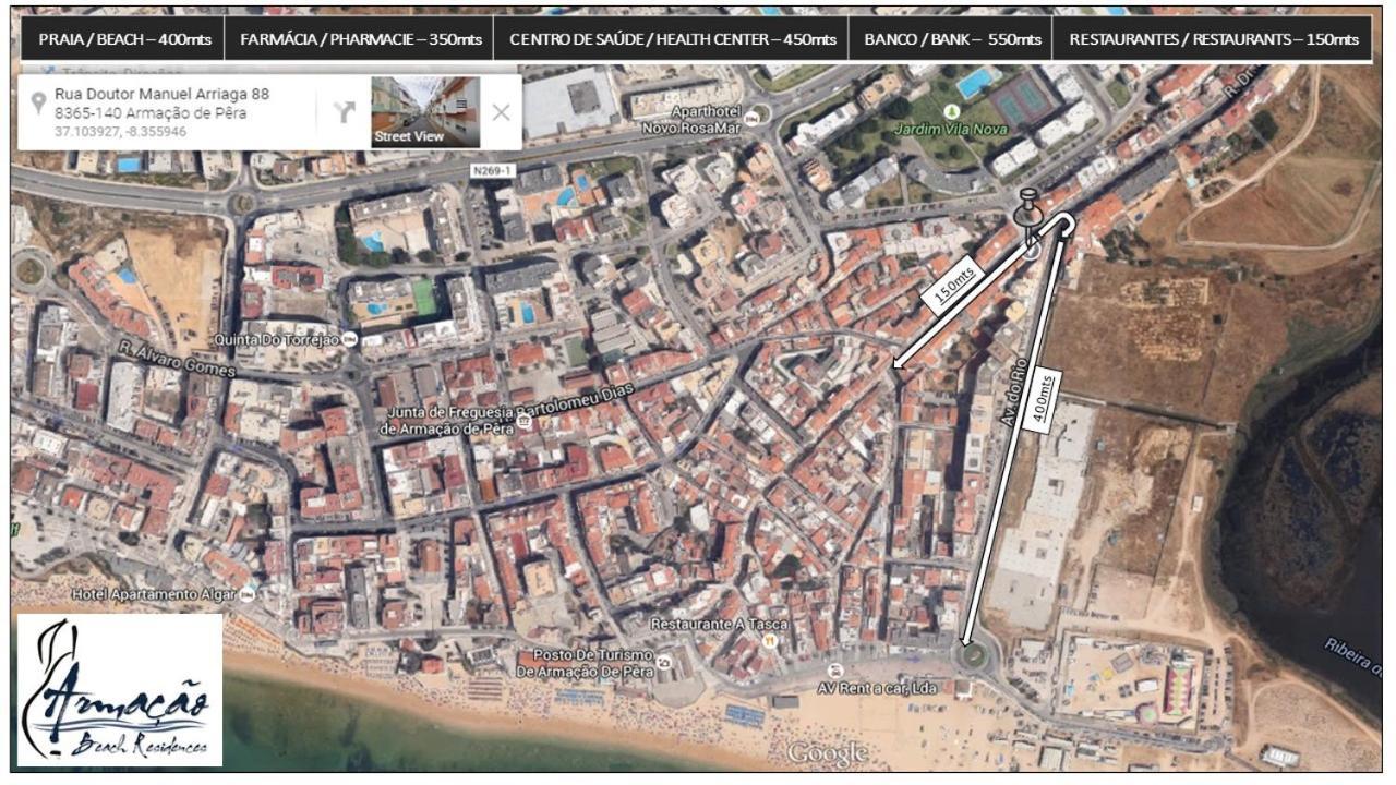 Armacao Beach Residences Armação de Pêra Dış mekan fotoğraf